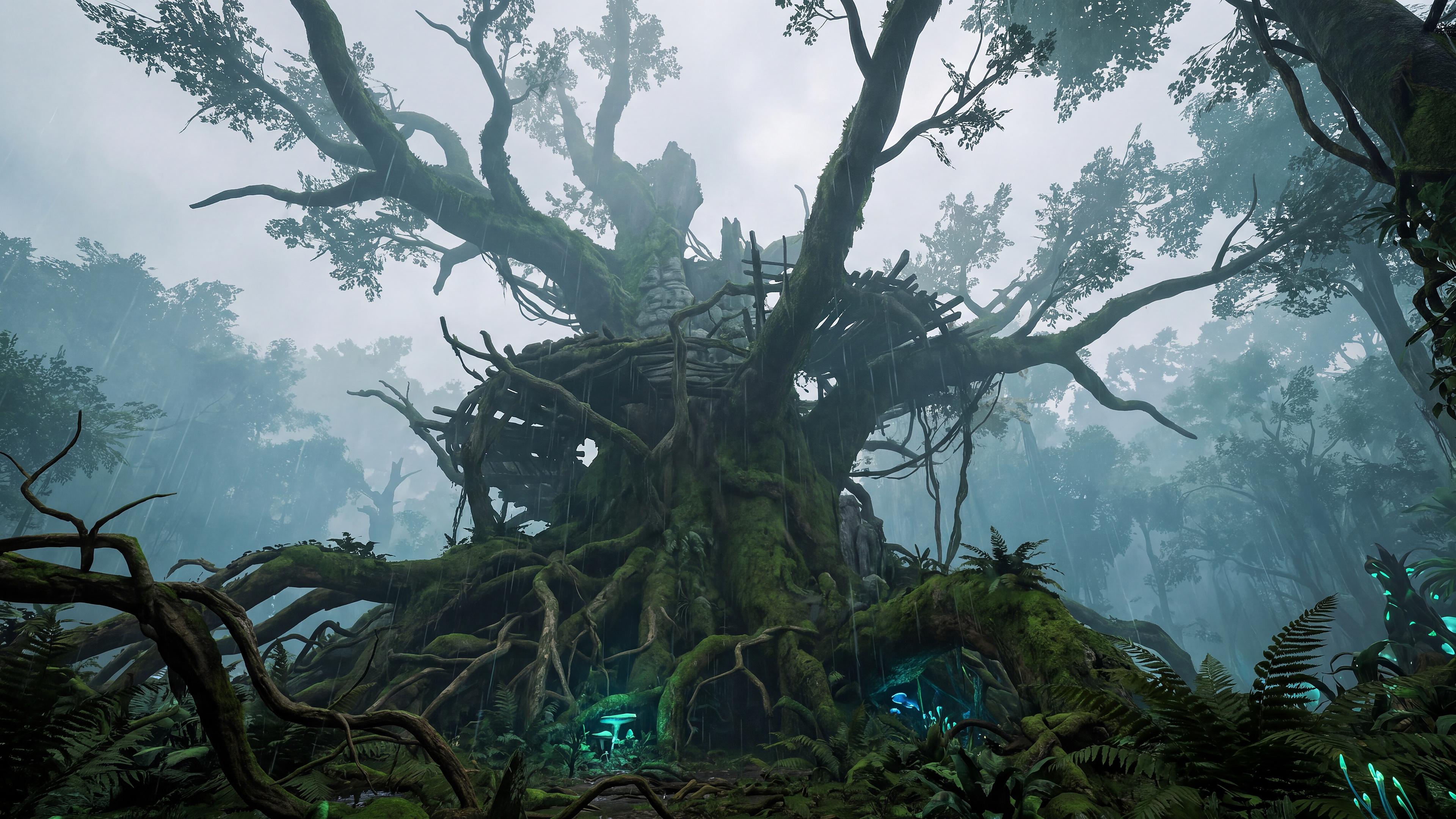 The Towering Rainforest Spire